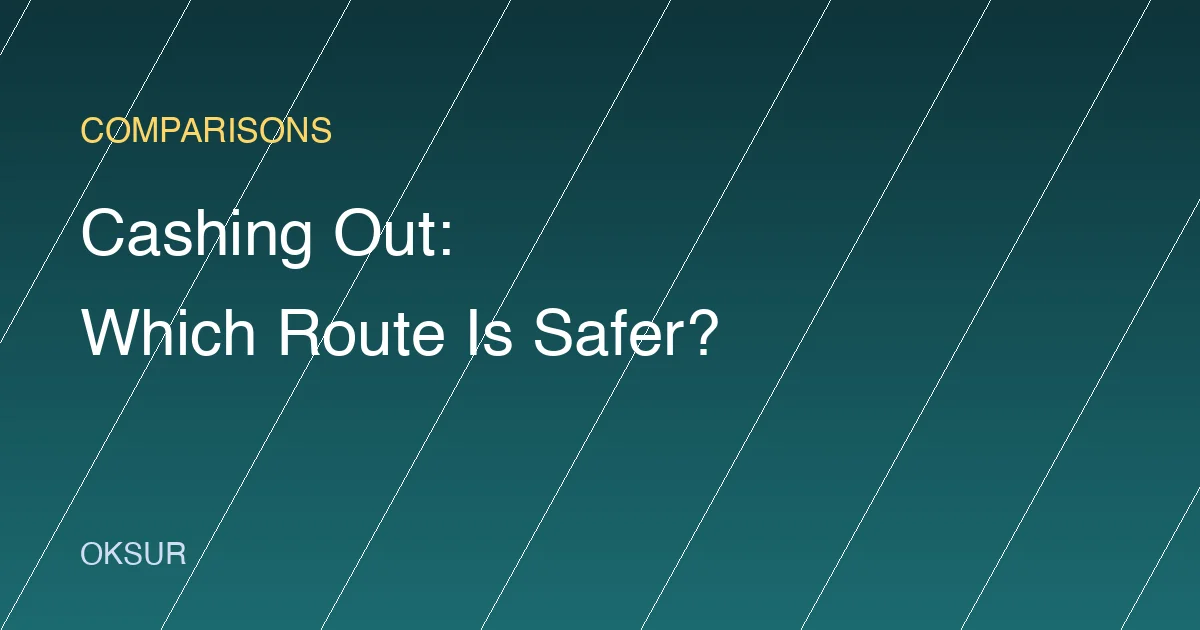 Cashing Out of OKX: P2P, Express Sell, or a Local Exchange - Which Route?