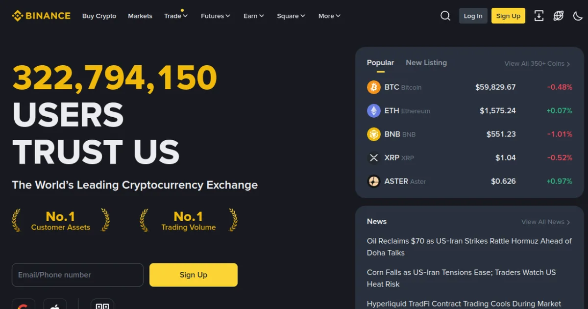 Binance Official Site